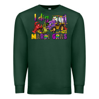 Sports Green i dig mardi gras Premium Sweatshirt - CowGirlArtShop