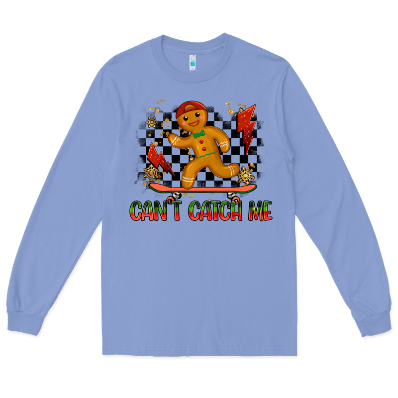 Gingerbread Cant Catch Me Long Sleeve Tee by MaliasSmallBusiness | Teevron