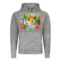 Cloud Rock find me under the palms Vintage Hoodie - MaliasSmallBusiness