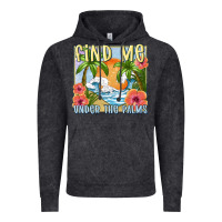 Vintage Black find me under the palms Vintage Hoodie - MaliasSmallBusiness