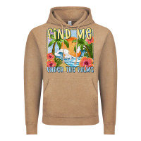 Vintage Coffee find me under the palms Vintage Hoodie - MaliasSmallBusiness