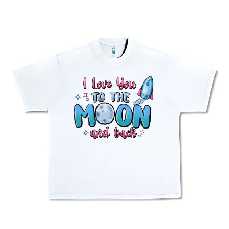 I Love You To The Moon And Back Urban Heavy Tee by MaliasSmallBusiness | Teevron