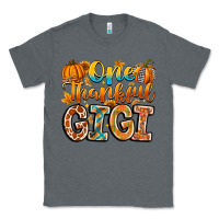 Charcoal Heather one thankful gigi Classic Tee - CowhideDigitalArt