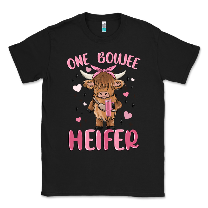 One Boujee Heifer Classic Tee by MaliasSmallBusiness | Teevron