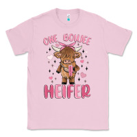 Bubblegum Pink one boujee heifer Classic Tee - MaliasSmallBusiness