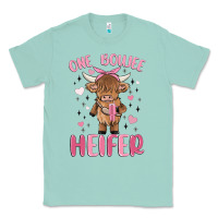 Seafoam one boujee heifer Classic Tee - MaliasSmallBusiness