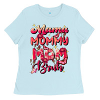 Baby Blue mom bruh Ladies Tee - JahusDesignShop
