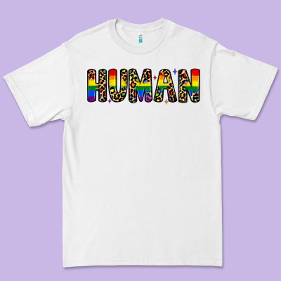 Human Premium Tee Designed By Jahusdesignshop