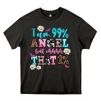Asphalt i am  99 angel but ohh that Heavy Core Tee - AdoDesignShop