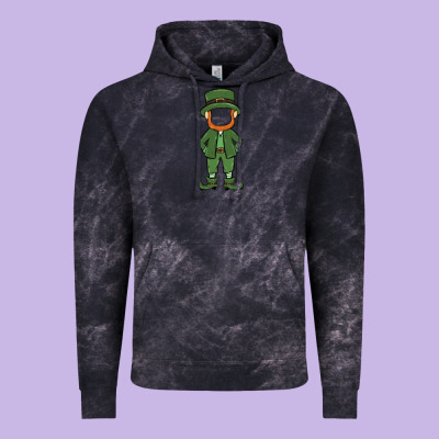 Leprechaun Boy Faceless Vintage Hoodie Designed By Maliassmallbusiness