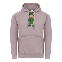 Vintage Zinc leprechaun boy faceless Vintage Hoodie - MaliasSmallBusiness