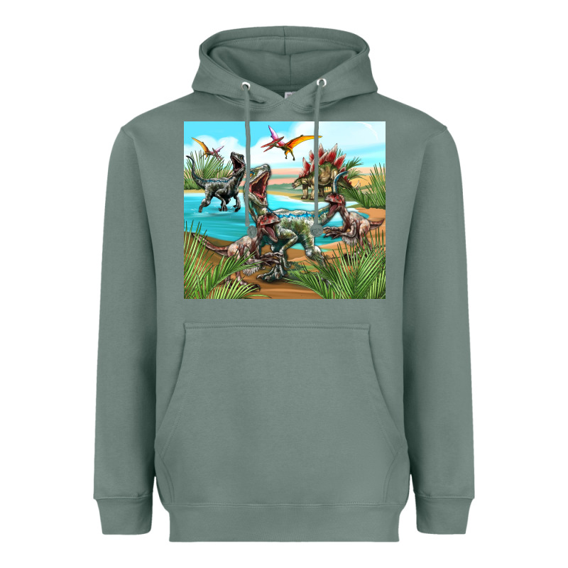 Dinosaurs Heavyweight Hoodie by TumblerDesignByShophia | Teevron