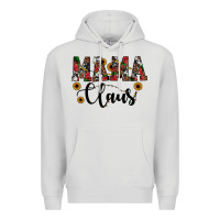 Dove Grey mama claus Premium Hoodie - JahusDesignShop