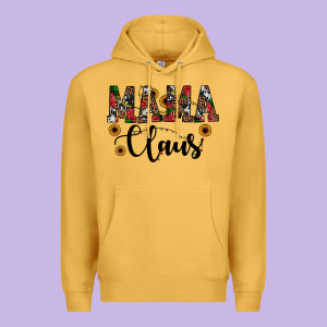 Mama Claus Premium Hoodie Designed By Jahusdesignshop