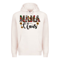 Pale Pink mama claus Premium Hoodie - JahusDesignShop