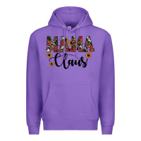 Purple mama claus Premium Hoodie - JahusDesignShop