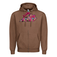 Chestnut Pink Kentucky Zipper Hoodie - Bettercallsaul