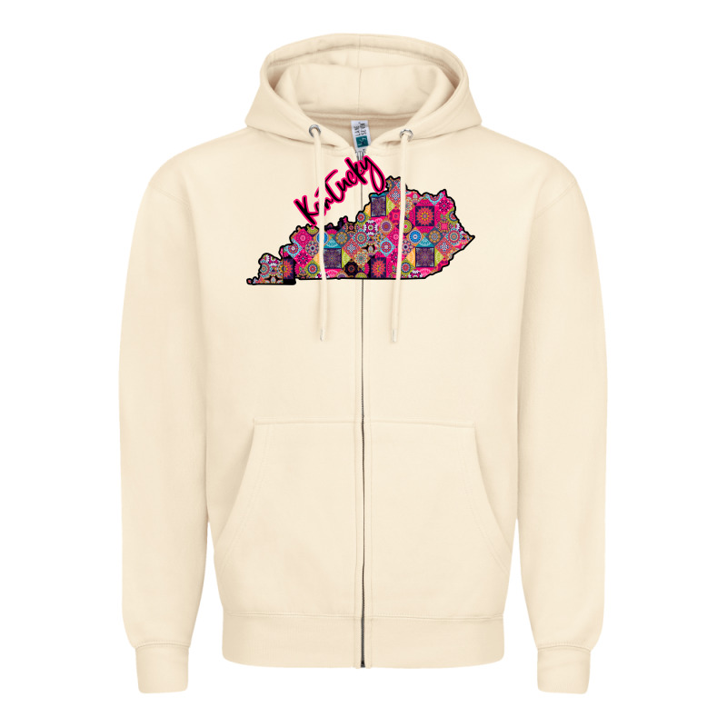 Pink Kentucky Zipper Hoodie by Bettercallsaul | Teevron