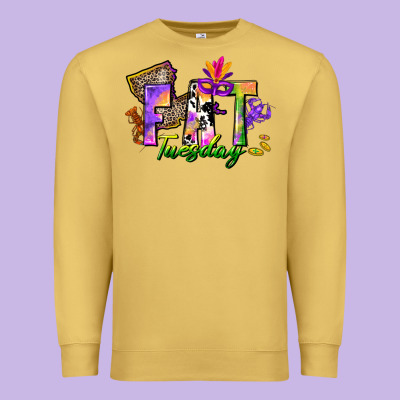 Fat Tuesday Premium Sweatshirt Designed By Cowgirlartshop