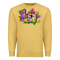 Antique Gold fat tuesday Premium Sweatshirt - CowGirlArtShop