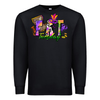 Black fat tuesday Premium Sweatshirt - CowGirlArtShop