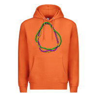 Carrot mardi gras beads Premium Hoodie - CowGirlArtShop