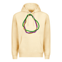 Pina Colada mardi gras beads Premium Hoodie - CowGirlArtShop