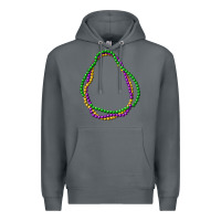 Rock mardi gras beads Premium Hoodie - CowGirlArtShop