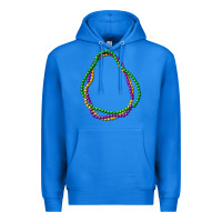 True Royal mardi gras beads Premium Hoodie - CowGirlArtShop