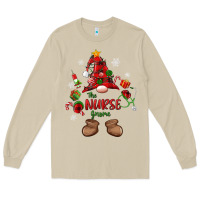 Mushroom the nurse gnome christmas Long Sleeve Tee - MaliasSmallBusiness