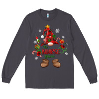 Smoke the nurse gnome christmas Long Sleeve Tee - MaliasSmallBusiness