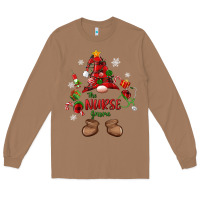 Toasted Coconut the nurse gnome christmas Long Sleeve Tee - MaliasSmallBusiness