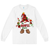 The Nurse Gnome Christmas Long Sleeve Tee | Teevron
