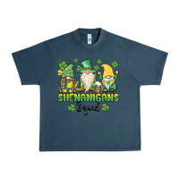 Midnight Navy shenanigans squad gnomes st. patricks day Urban Heavy Tee - MaliasSmallBusiness