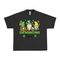 Pigment Black shenanigans squad gnomes st. patricks day Urban Heavy Tee - MaliasSmallBusiness