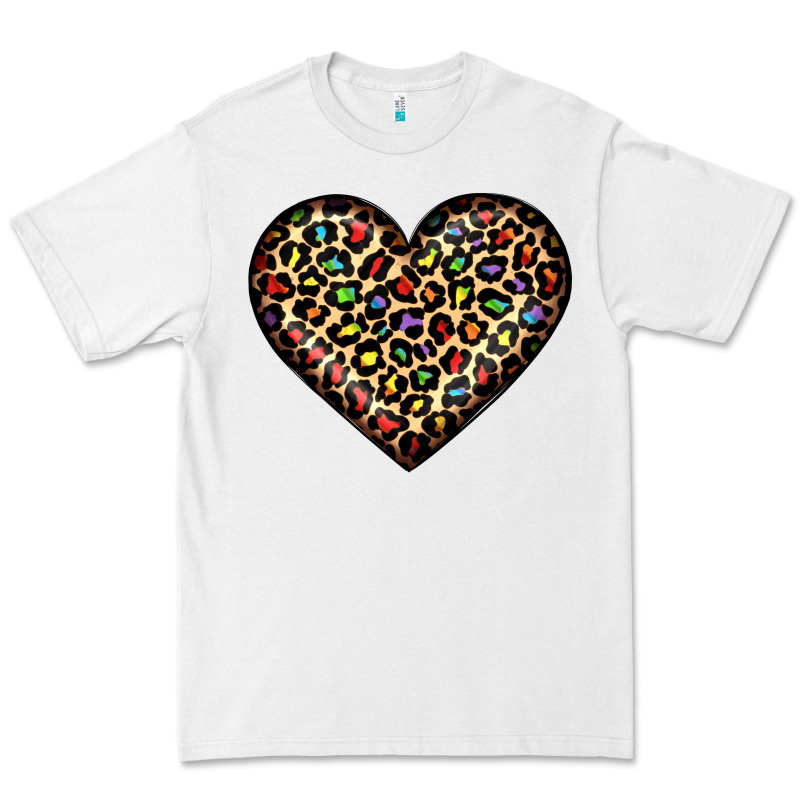 Pride Leopard Heart Premium Tee by JahusDesignShop | Teevron