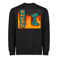 Black gamer Heavyweight Sweatshirt - MaliasSmallBusiness