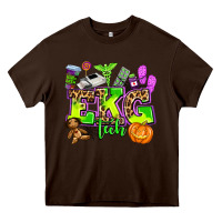 Chocolate Brown ekg tech nurse halloween Heavy Core Tee - AdoDesignShop