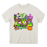 Cream ekg tech nurse halloween Heavy Core Tee - AdoDesignShop