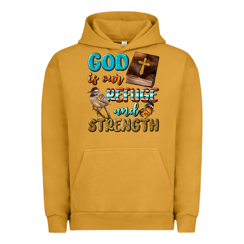 God Is Our Refuge And Strength Urban Hoodie by BundleAndBundleShop | Teevron