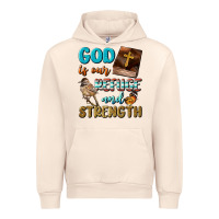 Sandshell God Is Our Refuge And Strength Urban Hoodie - BundleAndBundleShop