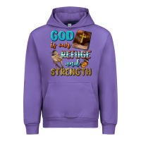 Tulip God Is Our Refuge And Strength Urban Hoodie - BundleAndBundleShop