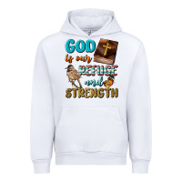 White God Is Our Refuge And Strength Urban Hoodie - BundleAndBundleShop