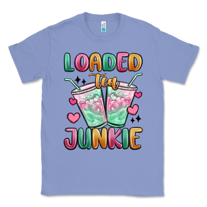Loaded Tea Junkie Classic Tee by MaliasSmallBusiness | Teevron
