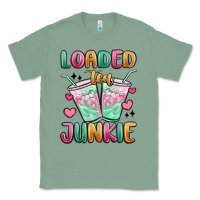Sage loaded tea junkie Classic Tee - MaliasSmallBusiness