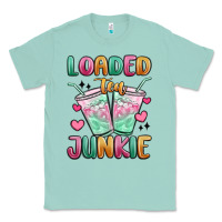 Seafoam loaded tea junkie Classic Tee - MaliasSmallBusiness