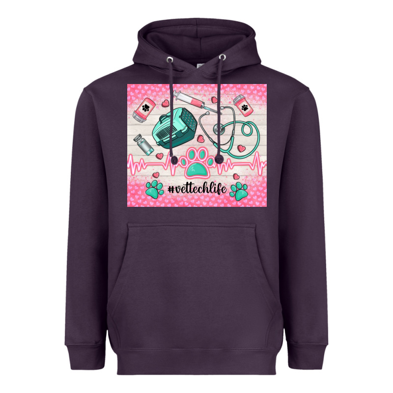 #vettechlife Heavyweight Hoodie by TumblerDesignByShophia | Teevron