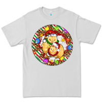 Dove Grey Christmas chick Premium Tee - Artiststas