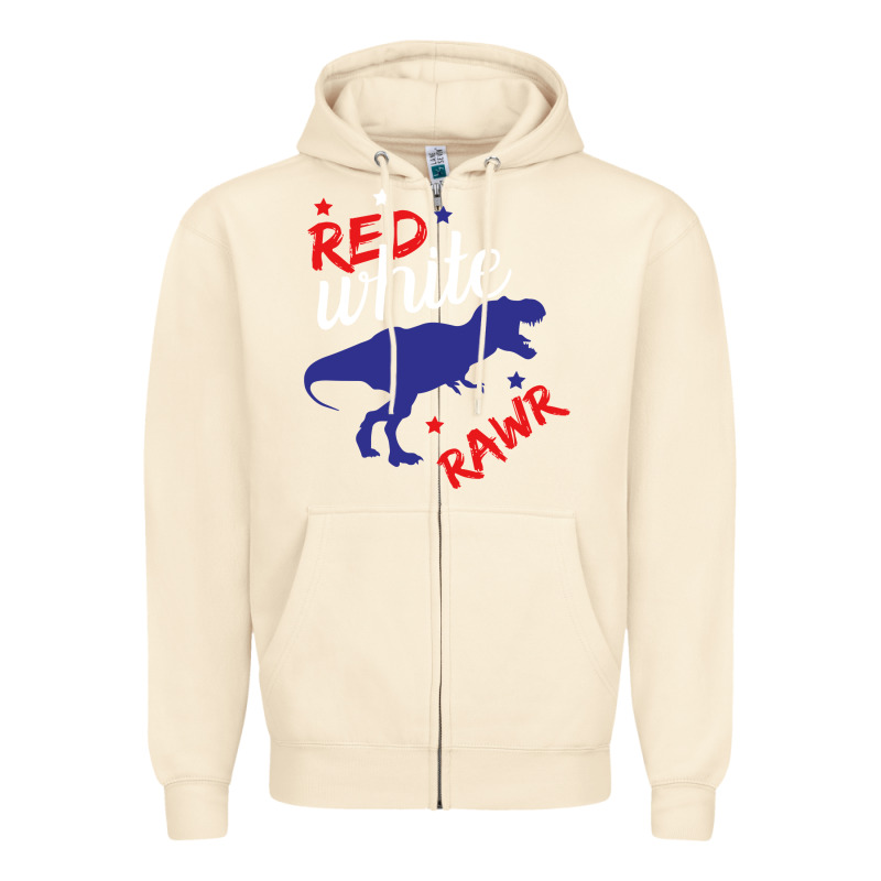 4th Of July Dinosaur Zipper Hoodie by Bettercallsaul | Teevron