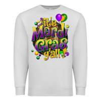 Dove Grey its mardi gras yall Premium Sweatshirt - CowGirlArtShop